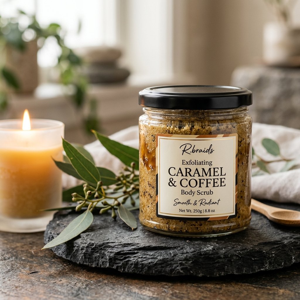 Exfoliating Caramel & Coffee Body Scrub
